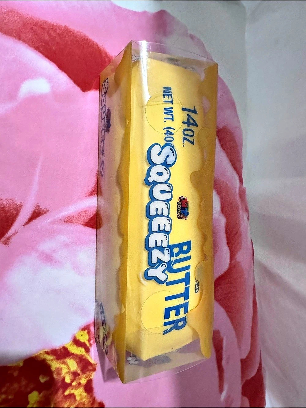 Squeezy Jumbo Butter 10-Inch Squeeze Toy NWT